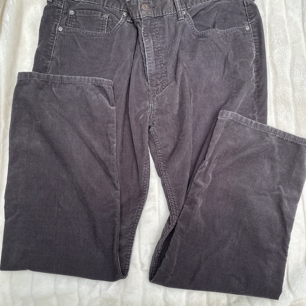 GRAY - Levi 559 Corduroys